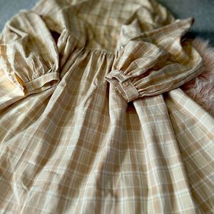 Misguided babydoll balloon sleeve dress